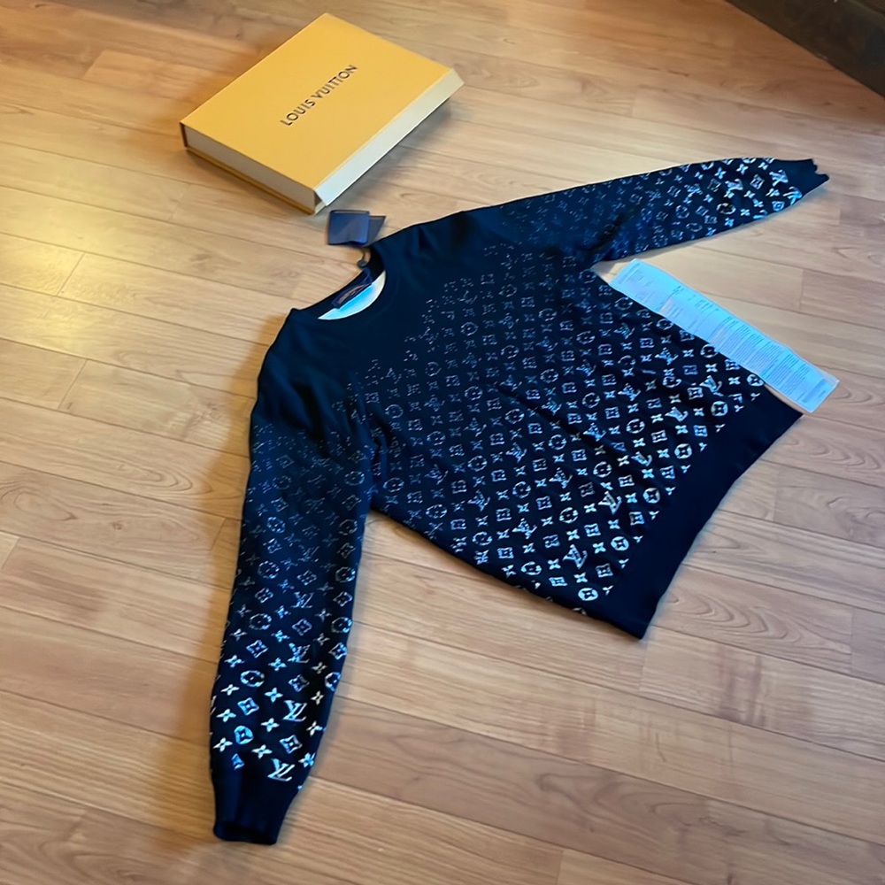 Louis Vuitton Monogram Degrade Crewneck